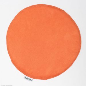 Stolsdyna, orange, i mockaimitation