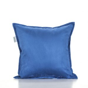 Ecosued, kuddfodral, kornblå, i naturtrogen mockaimitation
